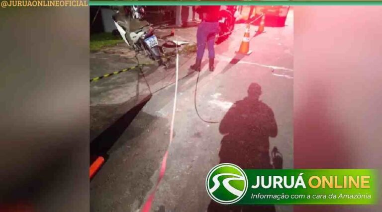 Homem é detido por emprestar moto para mulher sem CNH em Cruzeiro do Sul