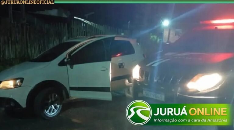 Polícia Civil recupera carro roubado em Cruzeiro do Sul