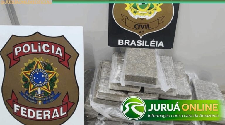 Polícia Civil apreende mais de 20 quilos de droga e prende dois em flagrante no Acre