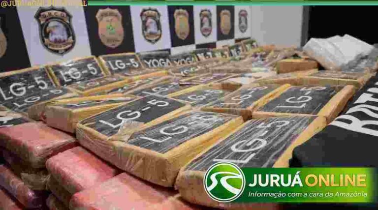 Amazonas apreende 5,4 toneladas de drogas em cinco dias