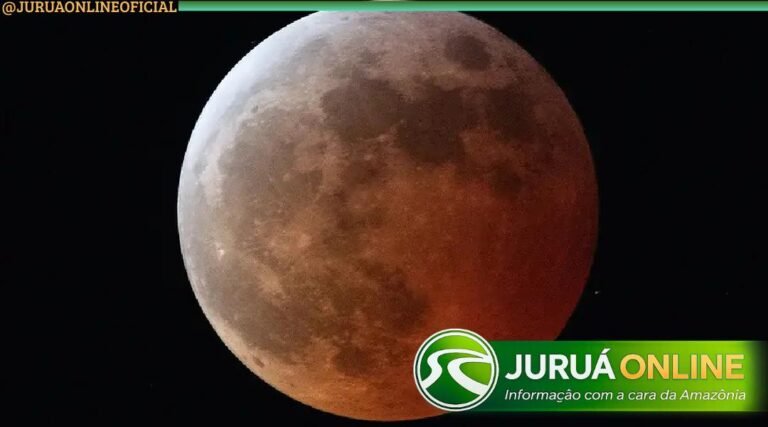 Eclipse lunar poderá ser visto parcialmente no Acre na terça-feira (03)
