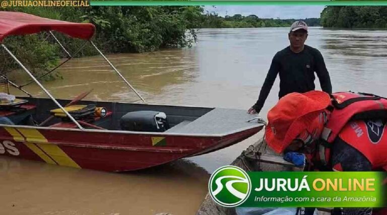 Corpo de jovem desaparecido no Rio Purus é encontrado após seis dias de buscas