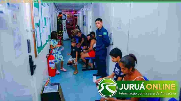 Navio Hospitalar tem 420 vagas para médico, dentista e exames de mamografia nesta quinta e sexta-feira