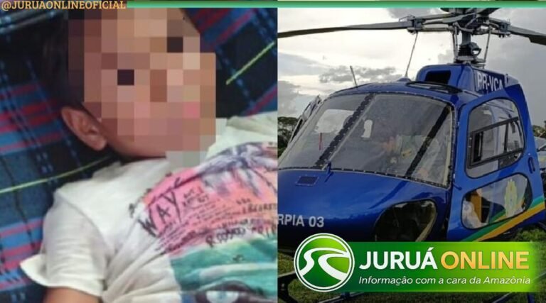 Criança picada por surucucu é resgatada em 22 minutos pelo CIOPAER na região do Juruá