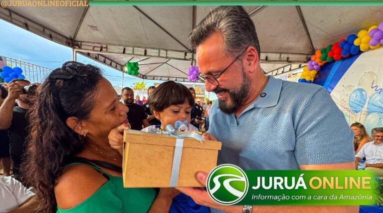 Alan Rick participa da inauguração da primeira creche da história do Quinari e anuncia novos investimentos para a cidade