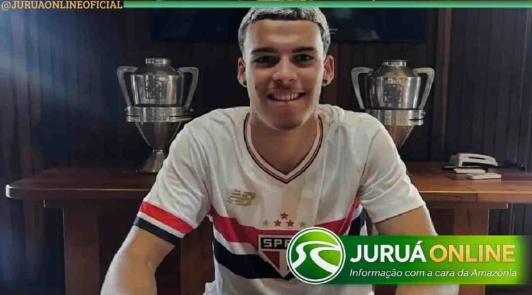Revelado pelo Galvez, acreano assina com o São Paulo para o Sub-17