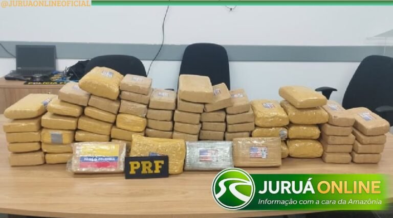 PRF apreende mais de 70 kg de skunk em fiscalização na BR-317, no interior do Acre