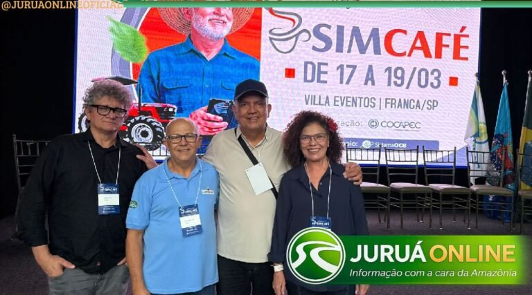 Petecão amplia espaço do café acreano e lidera comitiva em evento nacional