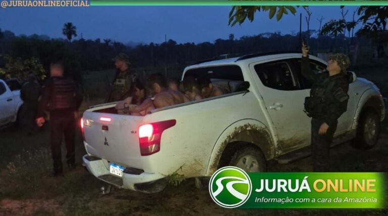 Operação em área rural do Amazonas desarticula grupo que comandava crimes em Cruzeiro do Sul