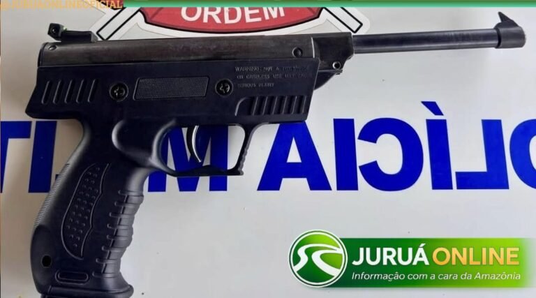 Polícia Militar do Acre apreende arma de fogo durante patrulhamento