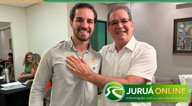 Com a presença de seu pai, Tião Viana, Virgílio Viana se filia ao PV: “Uma aproximação muito natural”