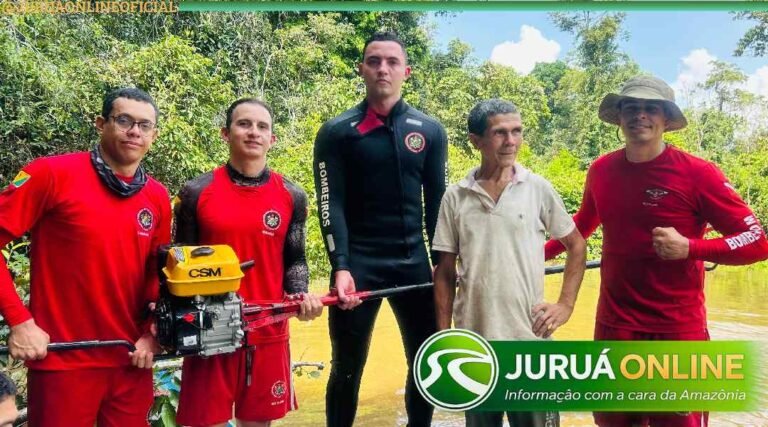Colisão entre embarcações no Rio Valparaíso mobiliza Corpo de Bombeiros e termina sem vítimas