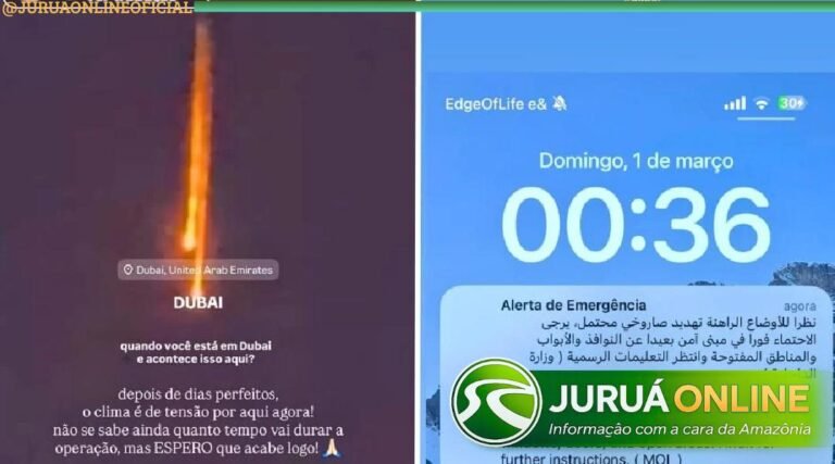 “Espero que acabe logo”, lamenta acreana que está em Dubai
