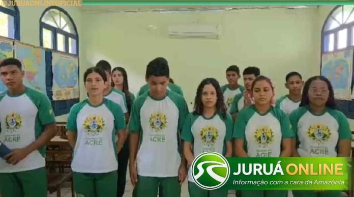 alunos da comunidade