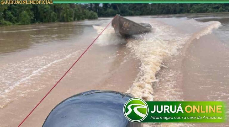Barco roubado é recuperado pela PM após buscas em Marechal Thaumaturgo