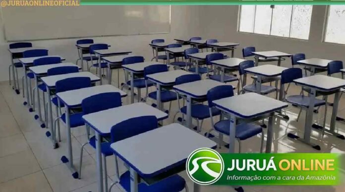 cadeiras em sala de aula