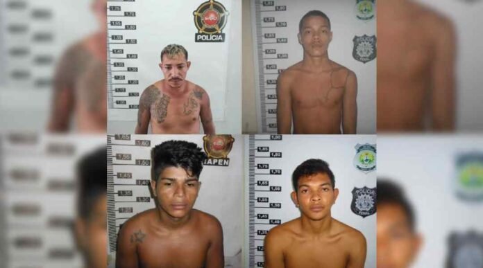 imagem dos fugitivos