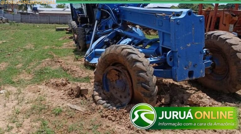 Leilão do governo do Acre com máquinas do Deracre termina nesta sexta; veja como participar