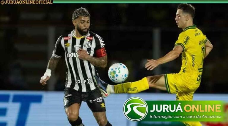 Gabigol brilha, Santos reage e empata com o Mirassol diante de Ancelotti
