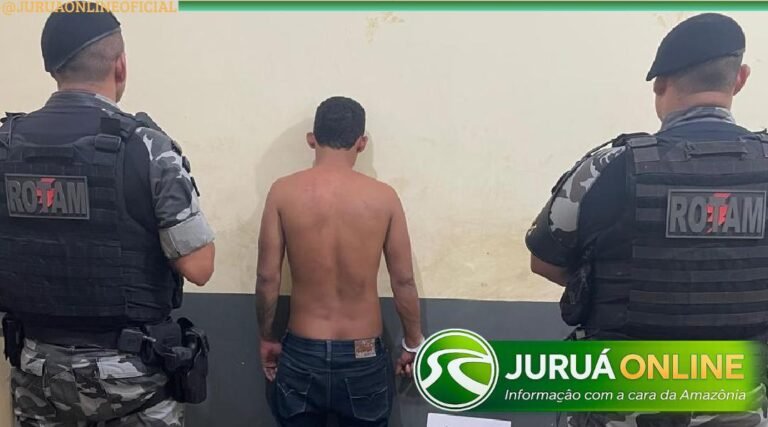 Foragido que rompeu tornozeleira eletrônica é preso pela Polícia Militar no bairro Telégrafo