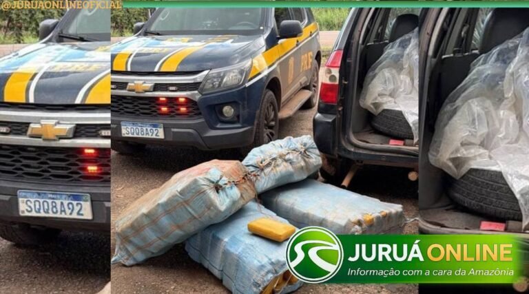 PRF e Polícia Civil apreendem 230 quilos de skunk e veículo suspeito de assaltos