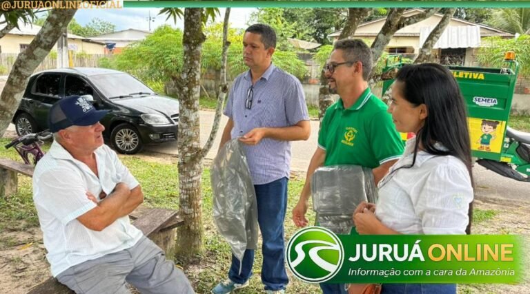 Prefeitura de Rodrigues Alves fortalece sustentabilidade com ação da coleta seletiva