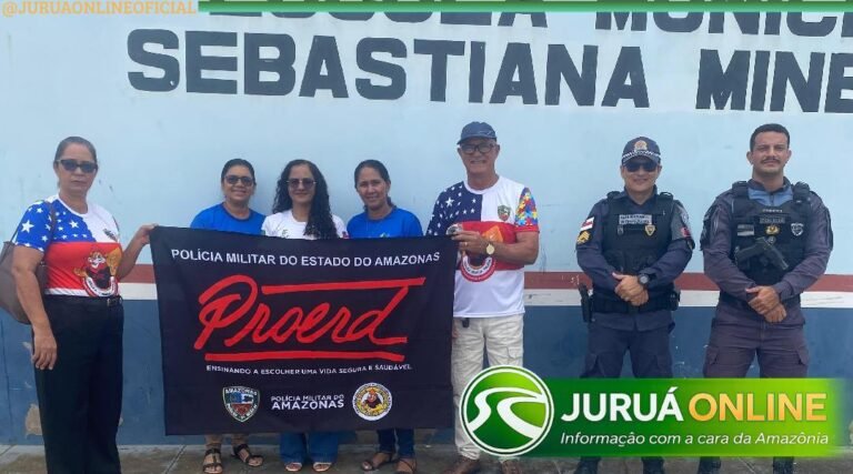 Polícia Militar e Prefeitura de Guajará implantam I turma do Proerd na Comunidade do Gama