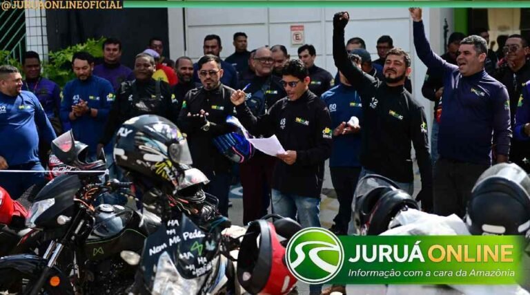 Motoboys protestam contra regulamentação do “moto por aplicativo”