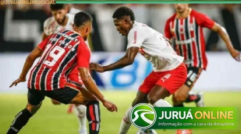São Paulo vence Bragantino de virada e mantém liderança do Brasileirão