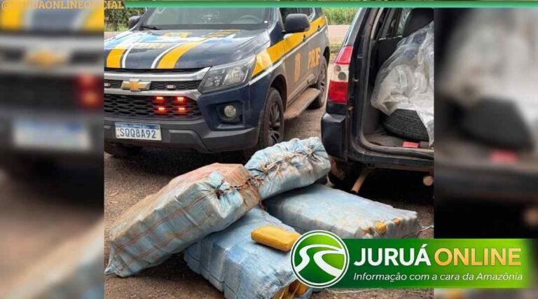 PRF e Polícia Civil apreendem 230 quilos de skunk e veículo suspeito de assaltos