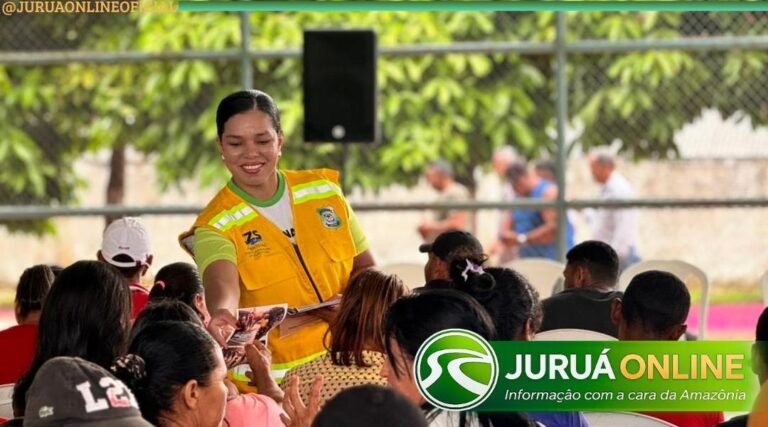 Ação educativa leva orientações de trânsito a comunidades rurais e terra indígena em Cruzeiro do Sul