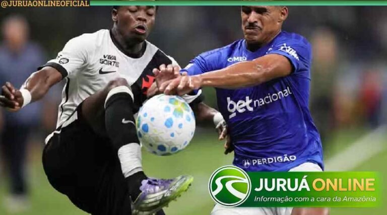 Cruzeiro e Vasco empatam em jogo movimentado de seis gols no Mineirão