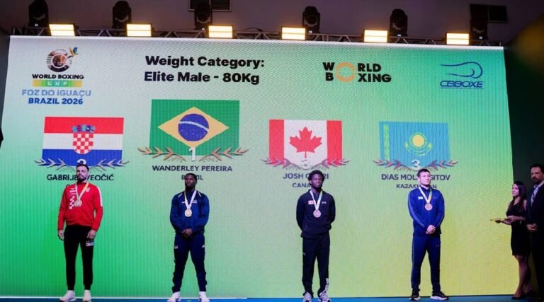 Brasil domina etapa da Copa do Mundo de boxe com 4 ouros e 5 pratas