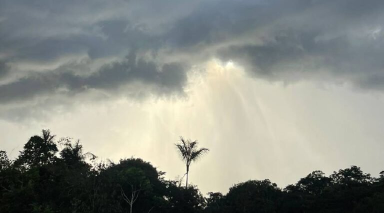 Domingo será de calor e pancadas de chuva em todo o Acre