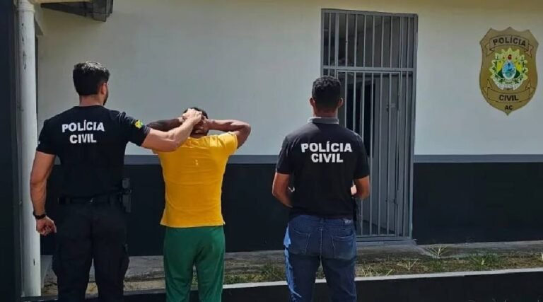 Polícia Civil prende padrasto suspeito de estupro de vulnerável contra enteada de 9 anos em Rodrigues Alves