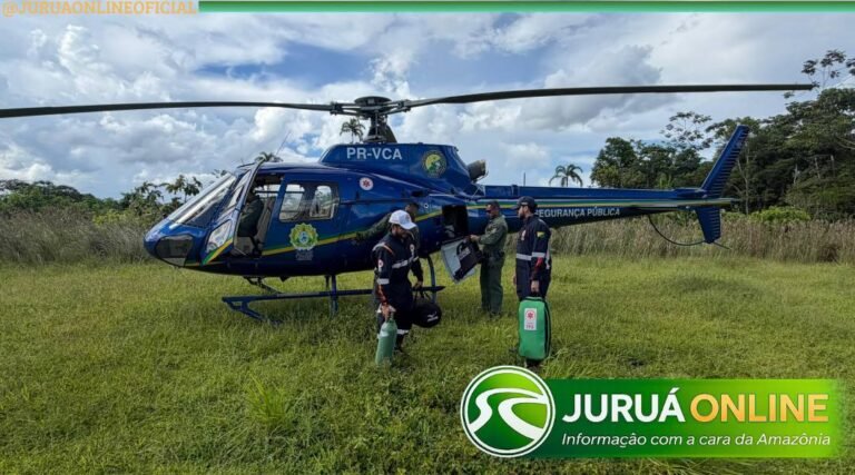 Bebê indígena é resgatado em estado grave na região de fronteira entre Feijó e Jordão