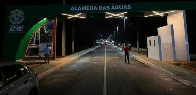 Alameda das Águas é inaugurada durante festa dos 49 anos de Mâncio Lima