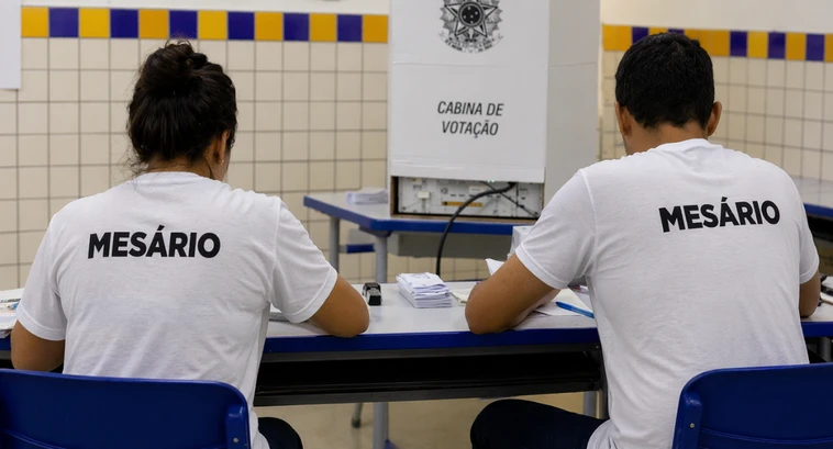 Inscrições para mesários voluntários nas Eleições 2026 estão abertas em todo o país