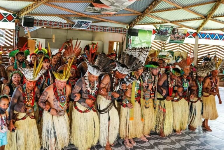 Povo Puyanawa celebra 26 anos da demarcação territorial com festa cultural em Mâncio Lima