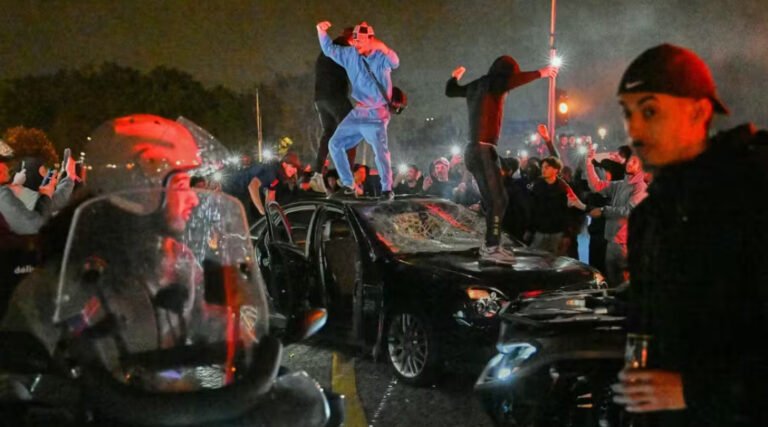 Incidentes em Paris após classificação do PSG à final da Champions terminam com 127 presos e dezenas de feridos