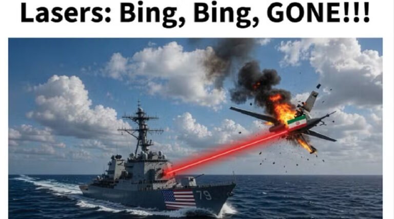 Trump publica imagem de IA para zombar de ataque iraniano contra navios de guerra dos EUA
