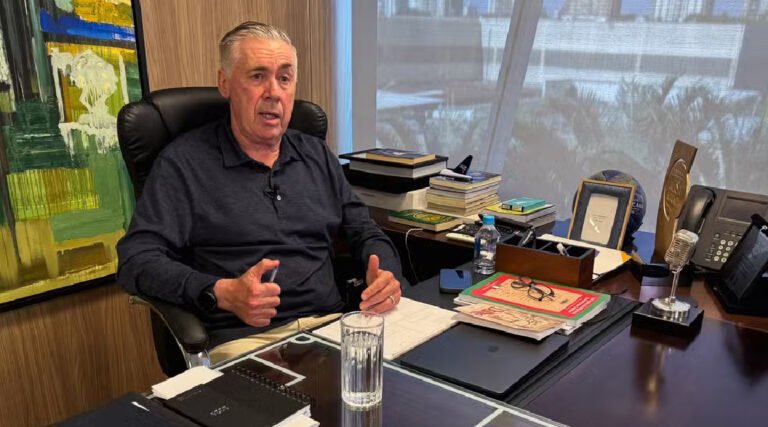 CBF renova com Ancelotti e técnico seguirá no comando da Seleção Brasileira até 2030