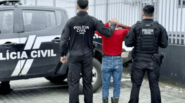 Polícia Civil prende homem acusado de estuprar duas enteadas em Rodrigues Alves; mãe das vítimas será investigada por conivência