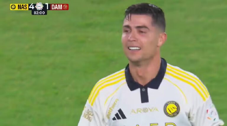 Cristiano Ronaldo faz gol 973 e chora em título do Al-Nassr