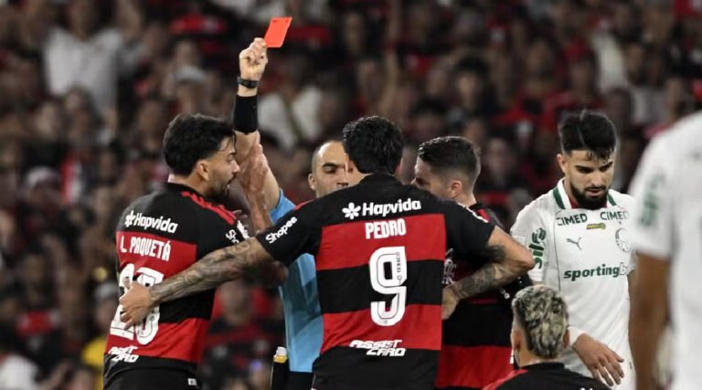 Em cinco meses, Flamengo tem mais expulsões do que todo o ano de 2025; veja casos