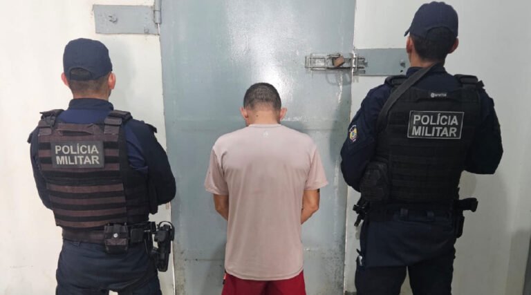 Homem com mandado de prisão em aberto é detido após tentar fugir da polícia no interior do Acre
