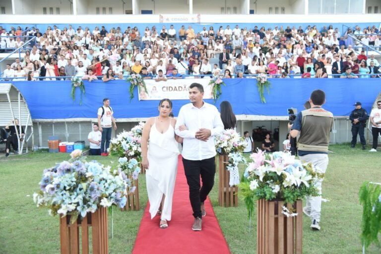 Após alta demanda, Projeto Cidadão amplia de 100 para 300 vagas ao casamento coletivo em Cruzeiro do Sul