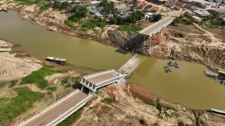 Construtora responsável por ponte que desabou no Acre pede mais prazo para apresentar plano emergencial