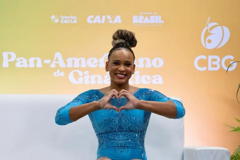 Rebeca Andrade conquista ouro no salto no Pan-Americano de Ginástica 2026