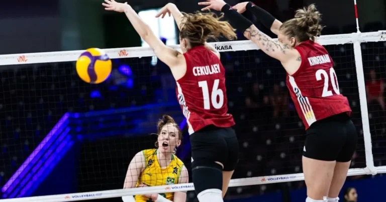 Alemanha derrota o Brasil e encerra invencibilidade na Liga das Nações de Vôlei